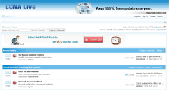 Desktop Screenshot of ccnalive.com